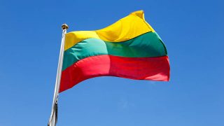 علم ليتوانيا-الفيزا الليتوانية إلى ليتوانيا
