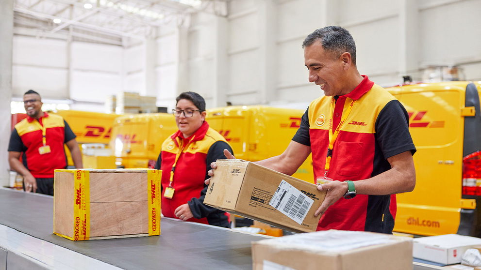  DHL للشحن الدولي