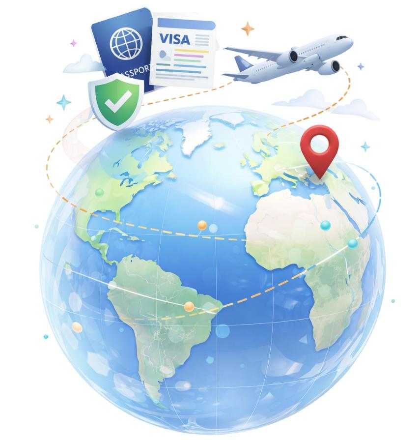 إجراءات الفيزا